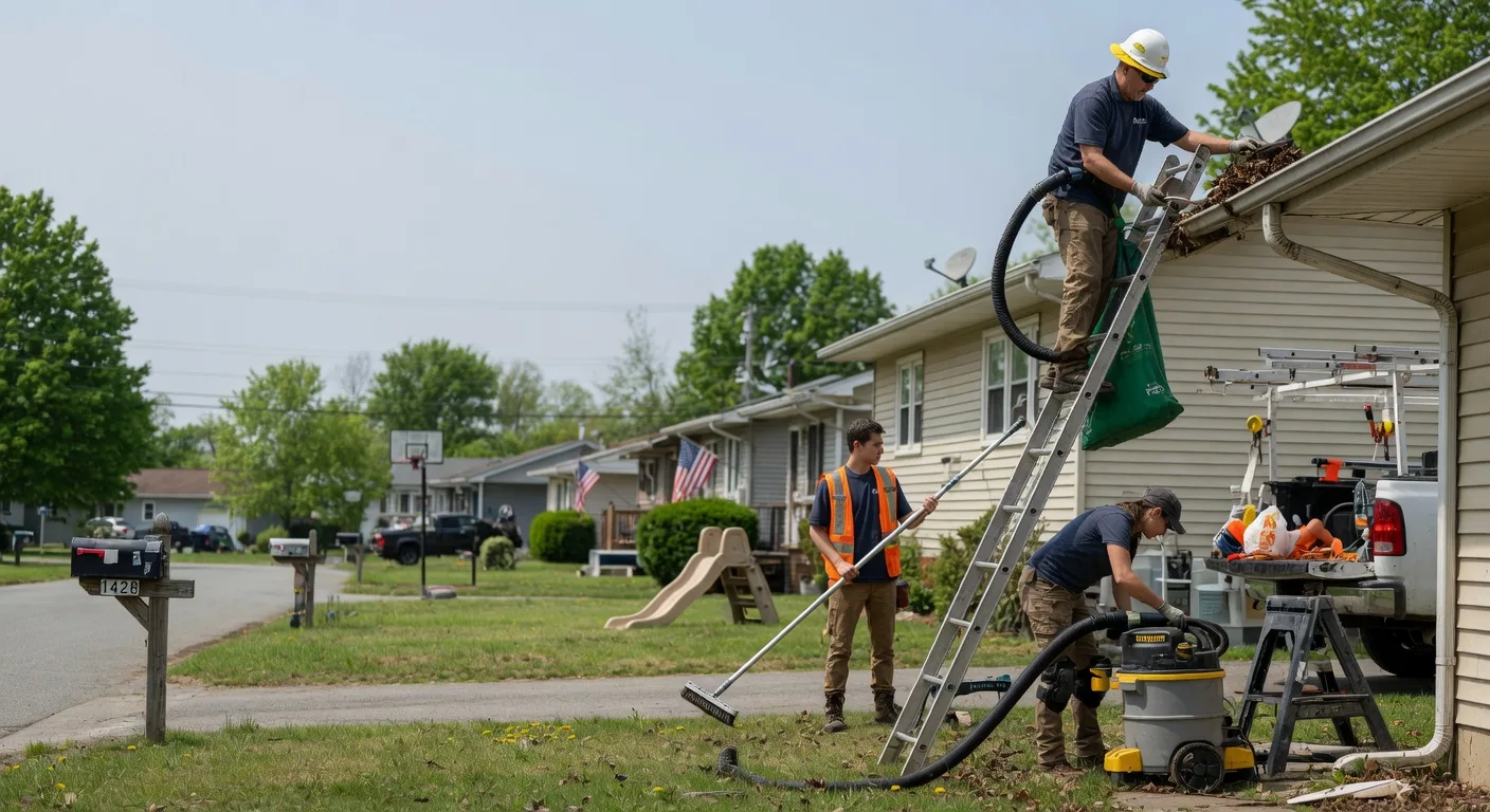 Gutter Installation in Tovey, IL near me